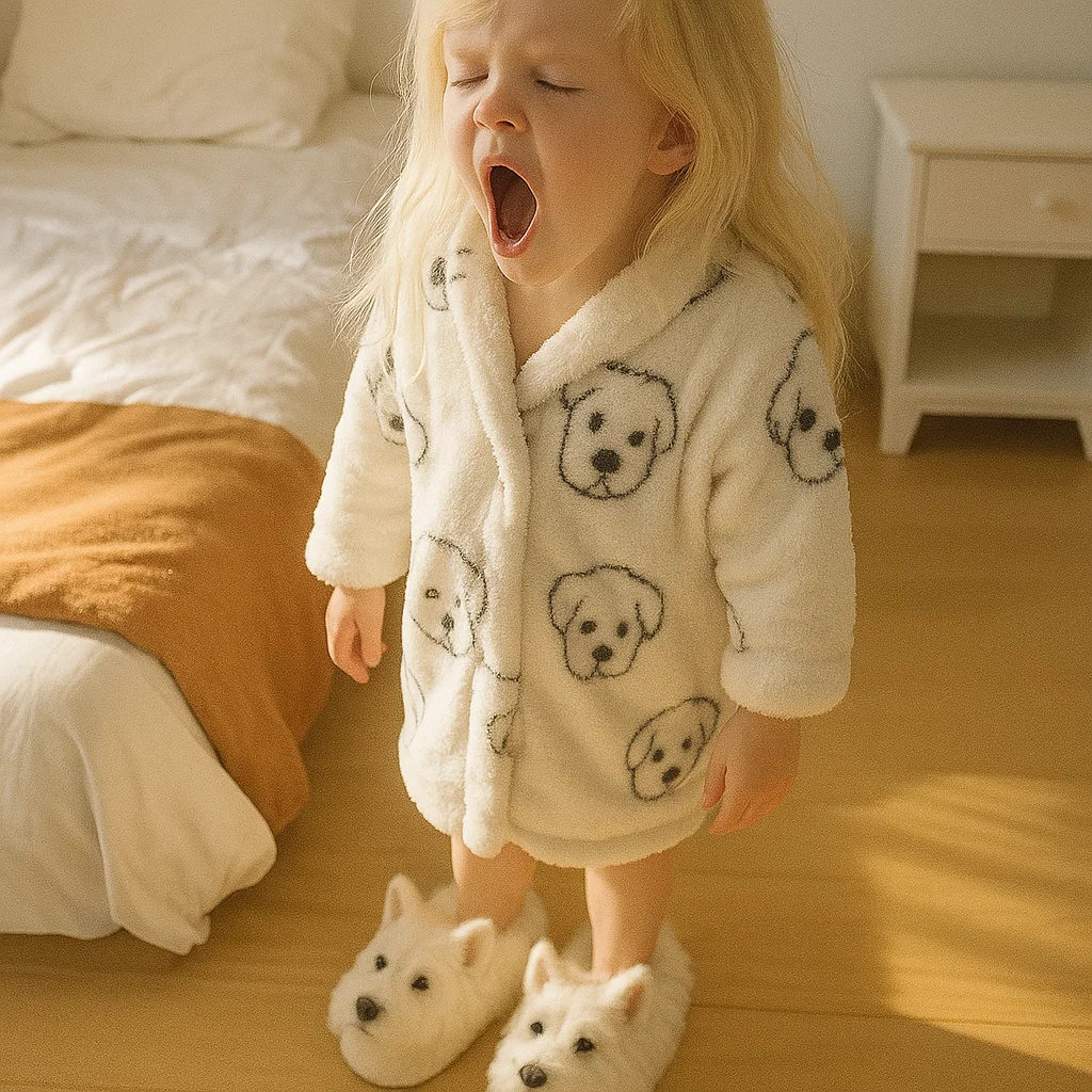🟣Super Realistic Dog Plush Slippers — Feel Like Walking with Your Dog Every Step