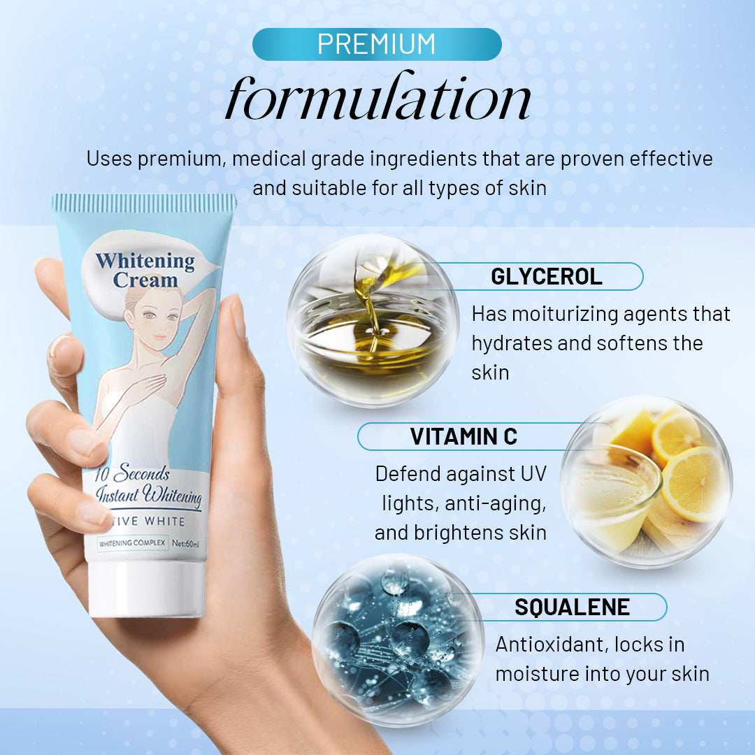 10 Seconds Instant Whitening Cream