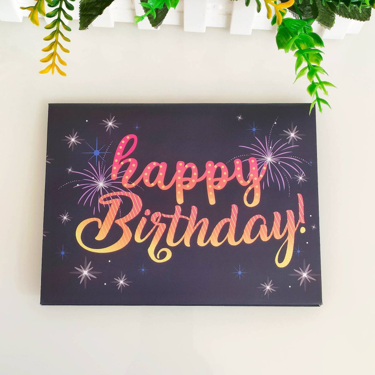 LIGHTS & SOUND Pop up Happy Birthday Cardπ