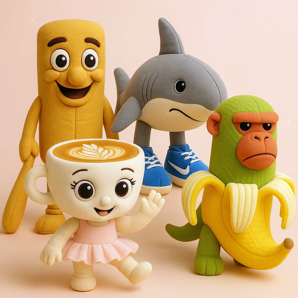 š£TungTung Meme Plush | Viral Knock Knock Doll