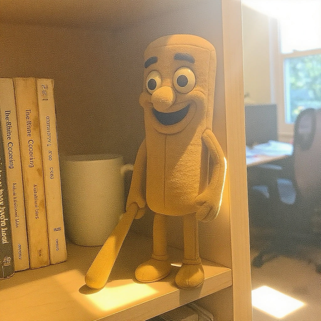 š£TungTung Meme Plush | Viral Knock Knock Doll