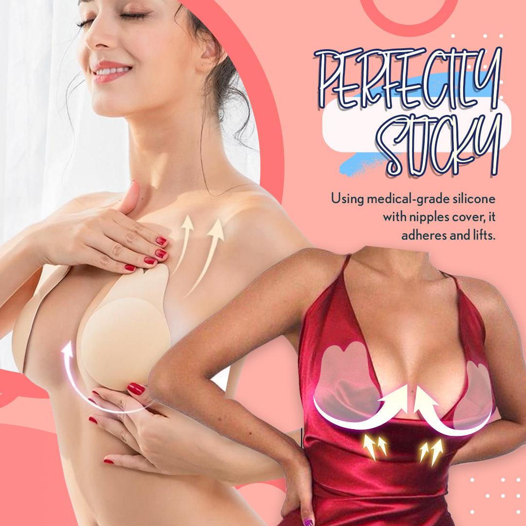 NEW Reusable Lift Up Invisible Bra Tape - 2 Pair