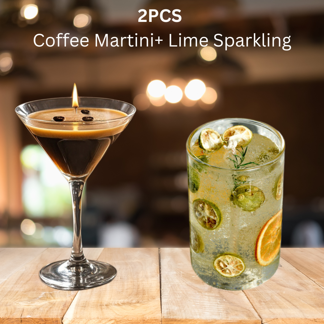 2PCS 🔥Coffee Martini+ Lime Sparkling