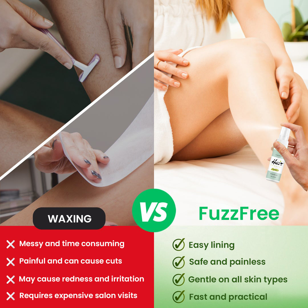 Natural Permanent Hair Removal Spray | Get rid of unwanted hair – Just spray and wipe off!