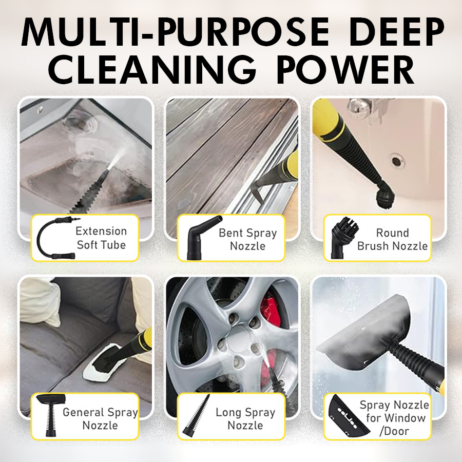 Powerful Portable High-Pressure Steam Cleaner