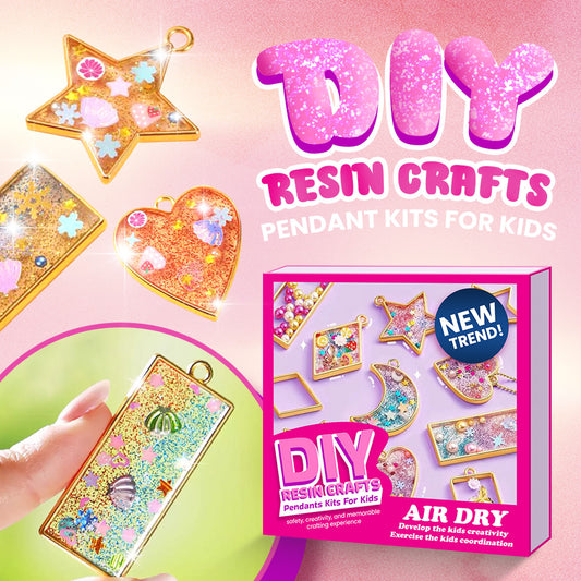 DIY Resin Pendant Kits For Child