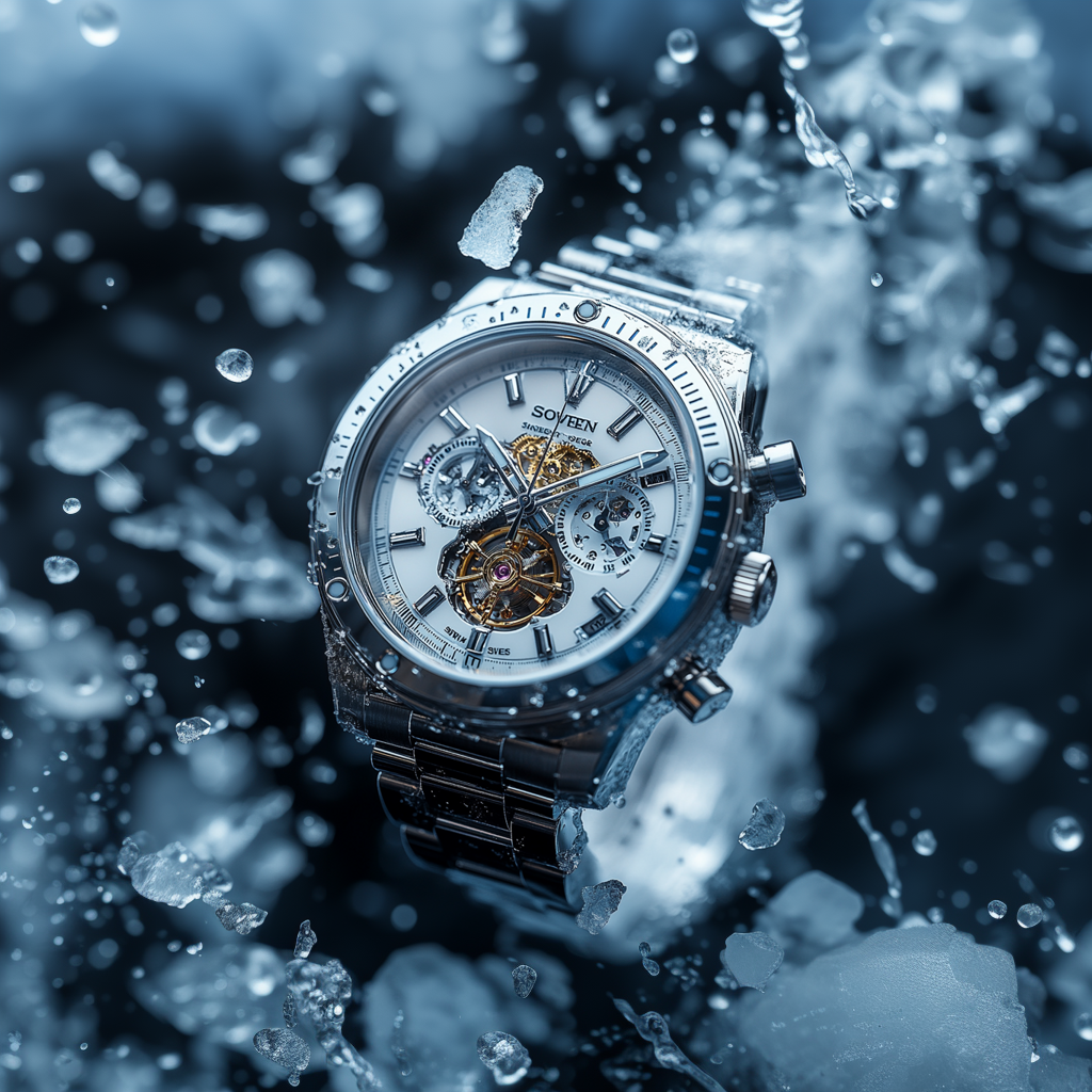 Sovren AquaCommander Stainless Steel Watch⌚