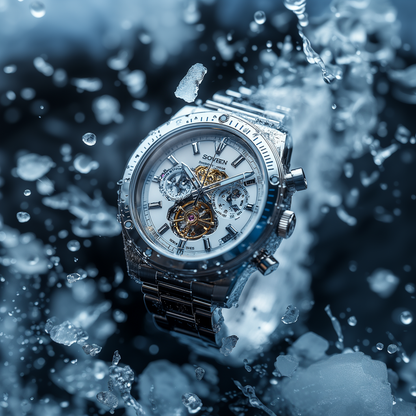 Sovren AquaCommander Stainless Steel Watch⌚