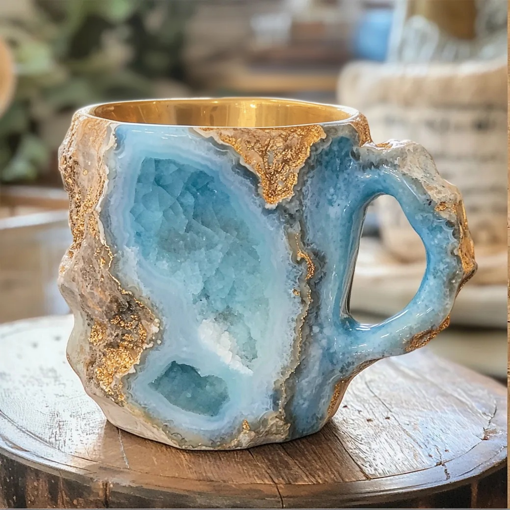 🟢🎄Last day 45% OFF 🥃2025 New Mineral Crystal Coffee Mugs