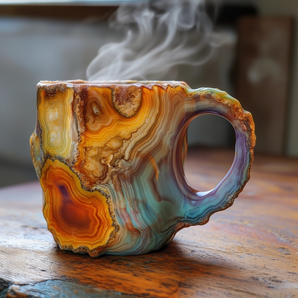 🎁 Last day 45% OFF 🥃2024 New Mineral Crystal Coffee Mugs