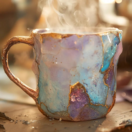 🎄Last day 45% OFF 🥃2024 New Mineral Crystal Coffee Mugs