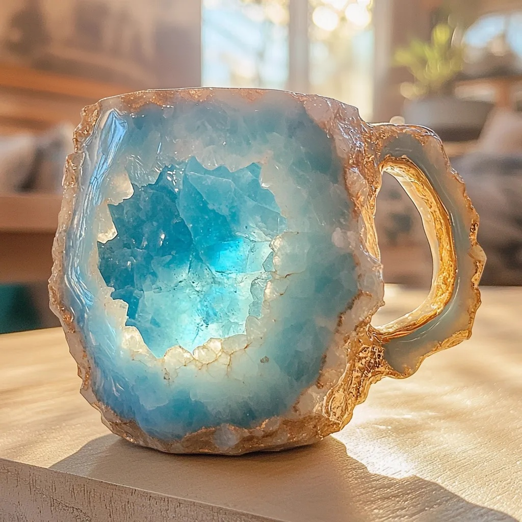 🟢🎄Last day 45% OFF 🥃2025 New Mineral Crystal Coffee Mugs