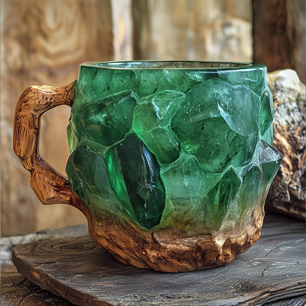 🎁 Last day 45% OFF 🥃2024 New Mineral Crystal Coffee Mugs