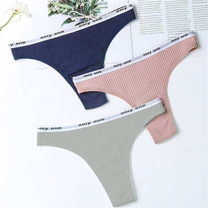 Women's Cotton G-String Thong Panties String Underwear