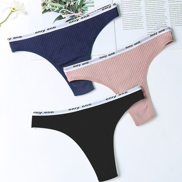 Women's Cotton G-String Thong Panties String Underwear