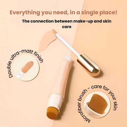 Patented Exclusive 2 in 1 Foundation + Anti-Wrinkle Concealer